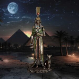 Egyptian Queen Nefertari 27.5cm | Decor | Niffty Witchy Supplies UK