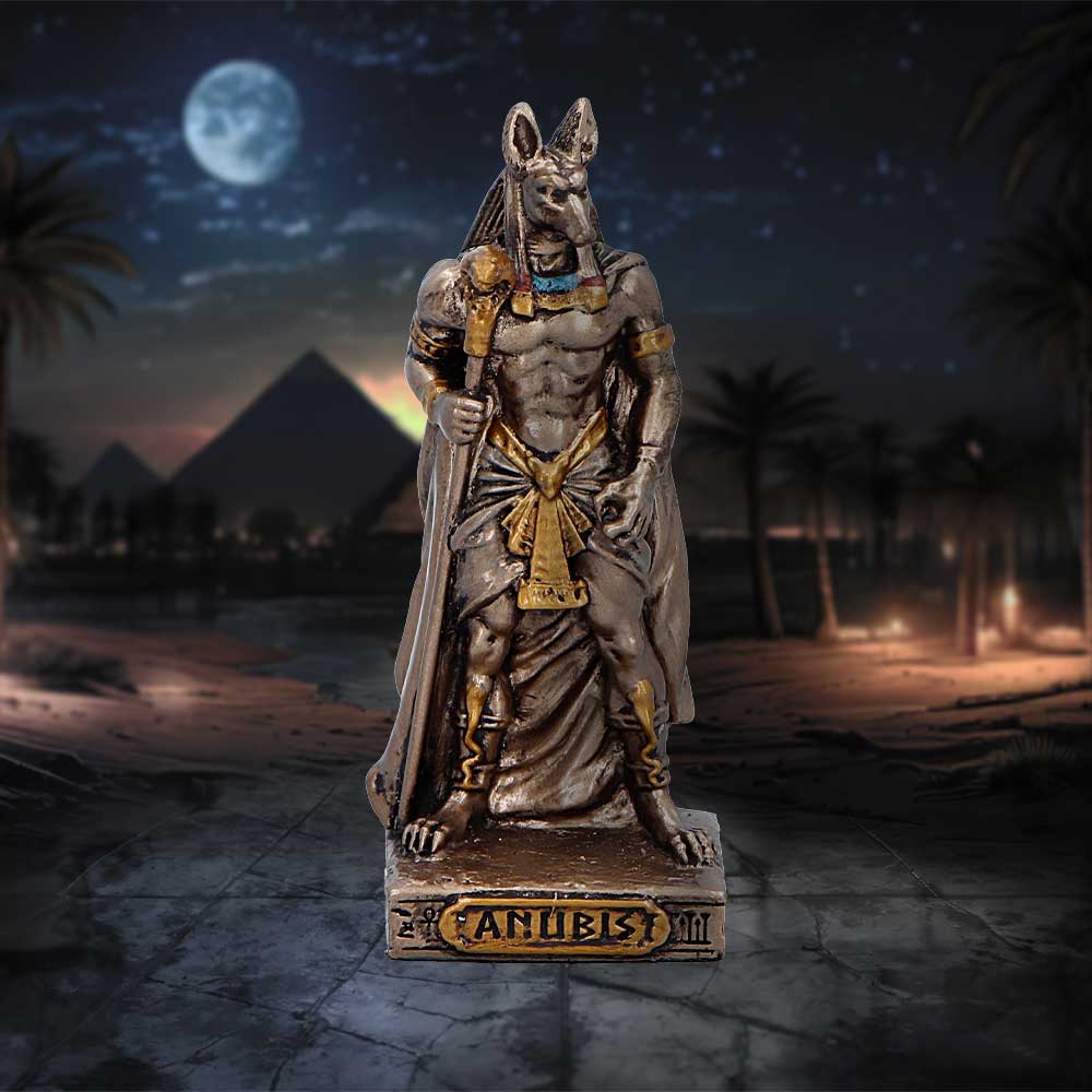 Anubis God of the Afterlife (Mini) 8.3cm | Gods & Dearties | Niffty Witchy Supplies UK