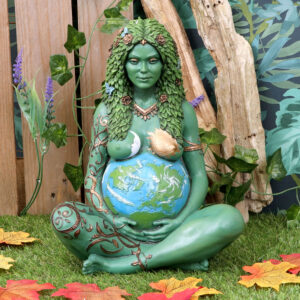 Mother Earth Art Statue (Painted,Large) 30cm | Decor | Niffty Witchy Supplies UK