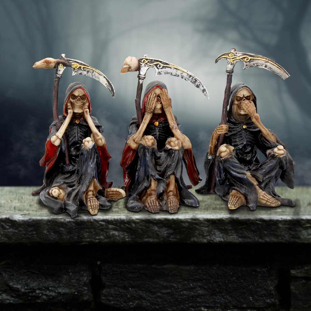 Something Wicked 9.5cm S/3 | Decor | Niffty Witchy Supplies UK