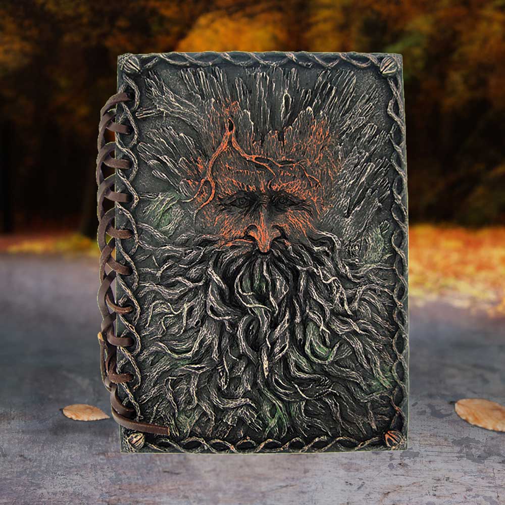 Tree Beard Note Book 19cm | Books & Grimoires | Niffty Witchy Supplies UK
