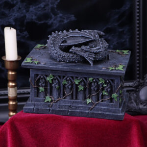 Dragon Tarot Card Box 18cm | Decor | Niffty Witchy Supplies UK