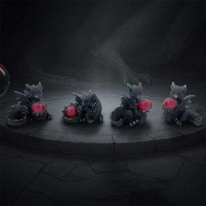Midnight Treasures (Set of 4) 5.5cm | Decor | Niffty Witchy Supplies UK