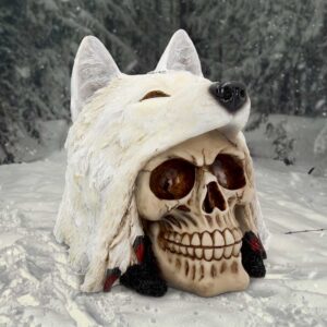 Night Wolf 15.6cm | Decor | Niffty Witchy Supplies UK