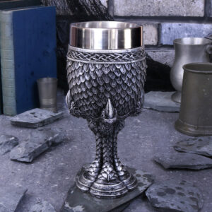 Grey Scale Goblet 16.7cm | Niffty Witchy Supplies UK