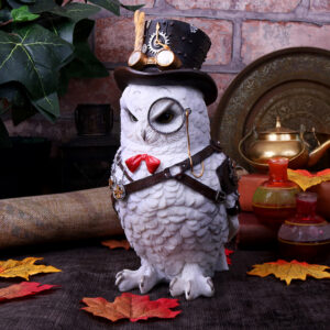 Cogsmiths Owl 23.5cm | Decor | Niffty Witchy Supplies UK