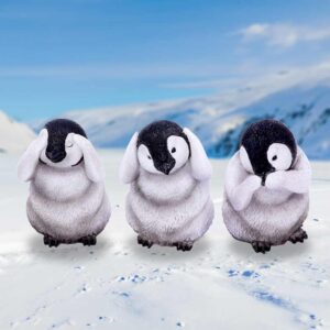 Three Wise Penguins 8.7cm | Decor | Niffty Witchy Supplies UK