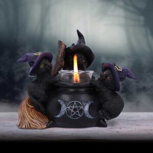 Familiar Cauldron 12.5cm | Decor | Niffty Witchy Supplies UK