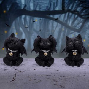 Three Wise Vampuss 9cm | Decor | Niffty Witchy Supplies UK