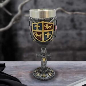 Heraldic Goblet 20cm | Enchanted Kitchen | Niffty Witchy Supplies UK