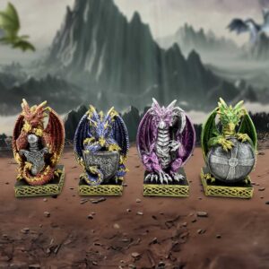 Defend the Hoard (Set of 4) 10cm | Decor | Niffty Witchy Supplies UK