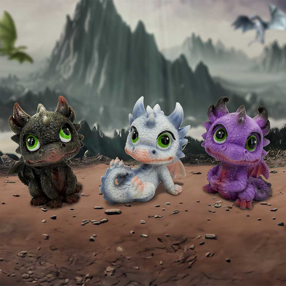 Little Hordlings (Set of 3) 7cm | Decor | Niffty Witchy Supplies UK