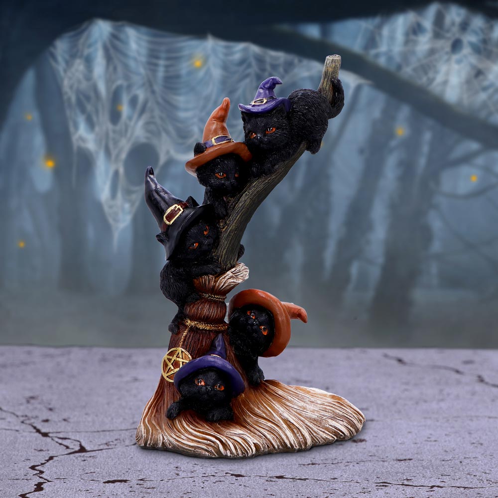 Broomstick Kindle 21cm | Decor | Niffty Witchy Supplies UK