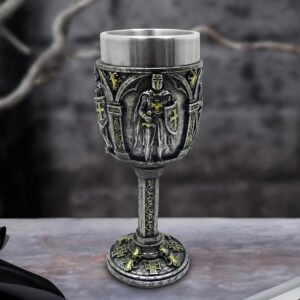 Gallant Knight Goblet 19.7cm | Enchanted Kitchen | Niffty Witchy Supplies UK