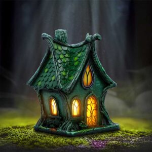 Evergreen Lodge 17cm | Decor | Niffty Witchy Supplies UK
