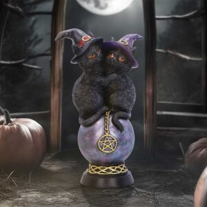 Kittens Orbuculum 19cm | Decor | Niffty Witchy Supplies UK