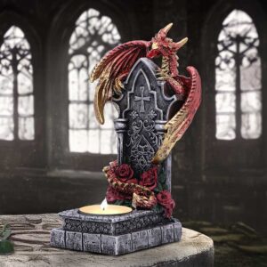 Light of the Dragon Red 16cm | Decor | Niffty Witchy Supplies UK