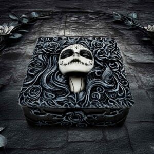 Flor de Muerte Box 11.5cm | Niffty Witchy Supplies UK
