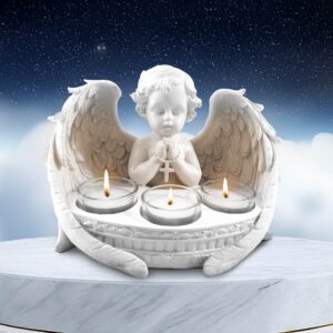 Prayers to Heaven Tea Light Holder 21cm | Decor | Niffty Witchy Supplies UK