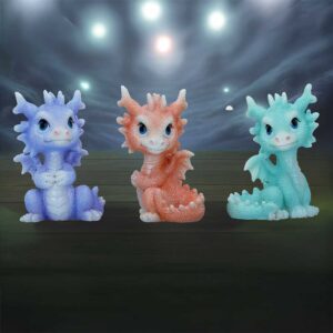 Coralscale Hatchling Trio (set of 3) 8.7cm