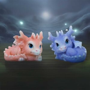 Coralscale Nestlings (Set of 2) 7.1cm | Decor | Niffty Witchy Supplies UK