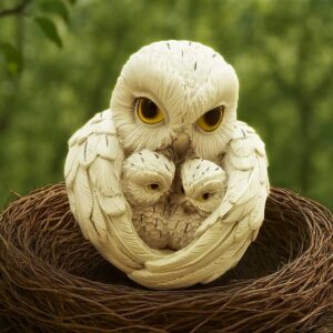 Feathered Nest 10.7cm | Decor | Niffty Witchy Supplies UK
