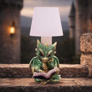 Bookwyrm Lamp | Decor | Niffty Witchy Supplies UK