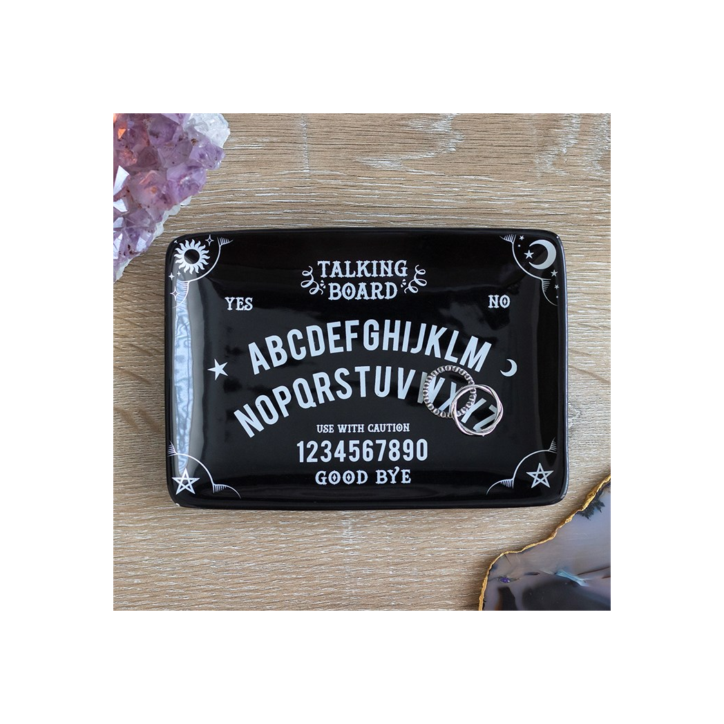 Black Talking Board Trinket Dish