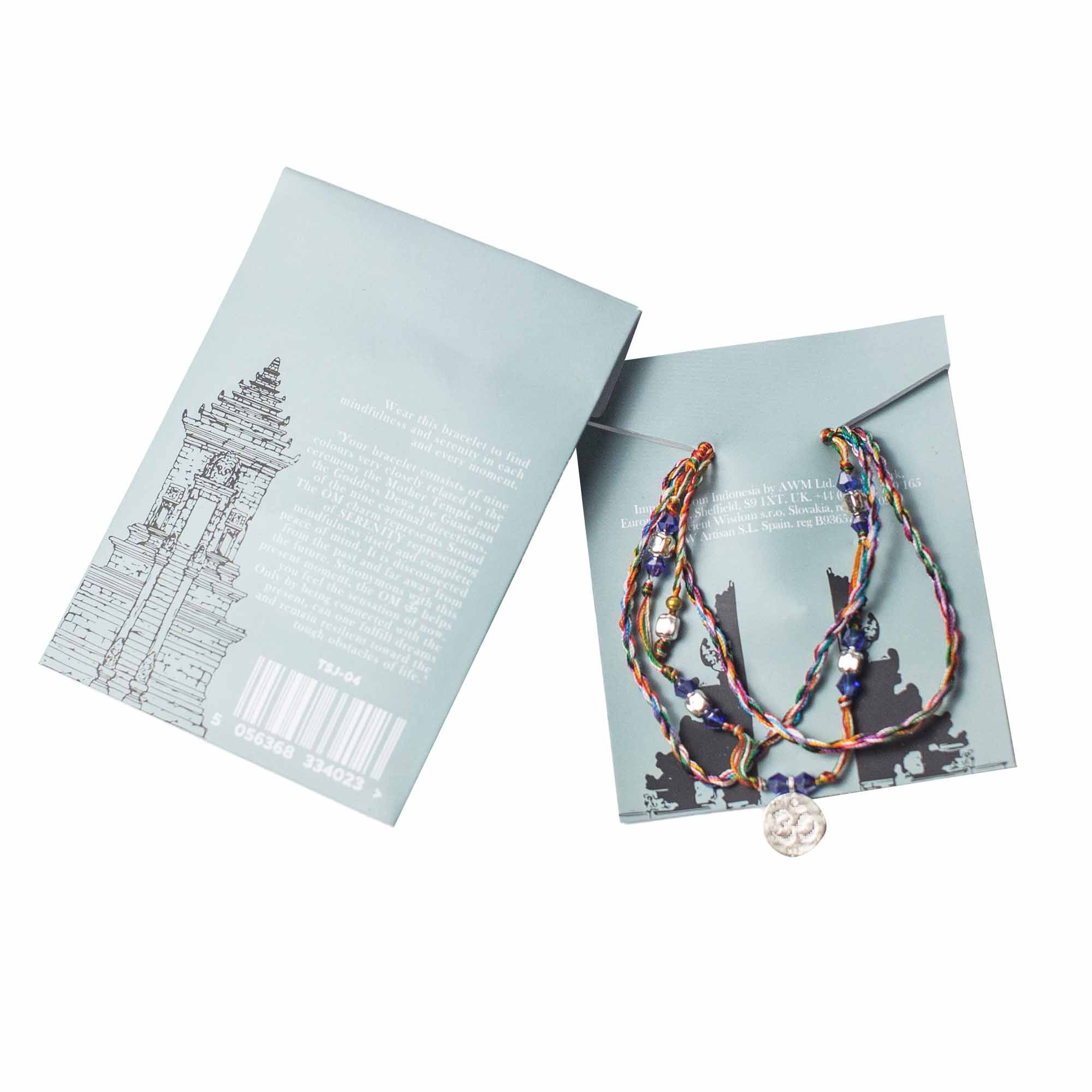 Temple String Bracelet - Om in Serenity - Image 3