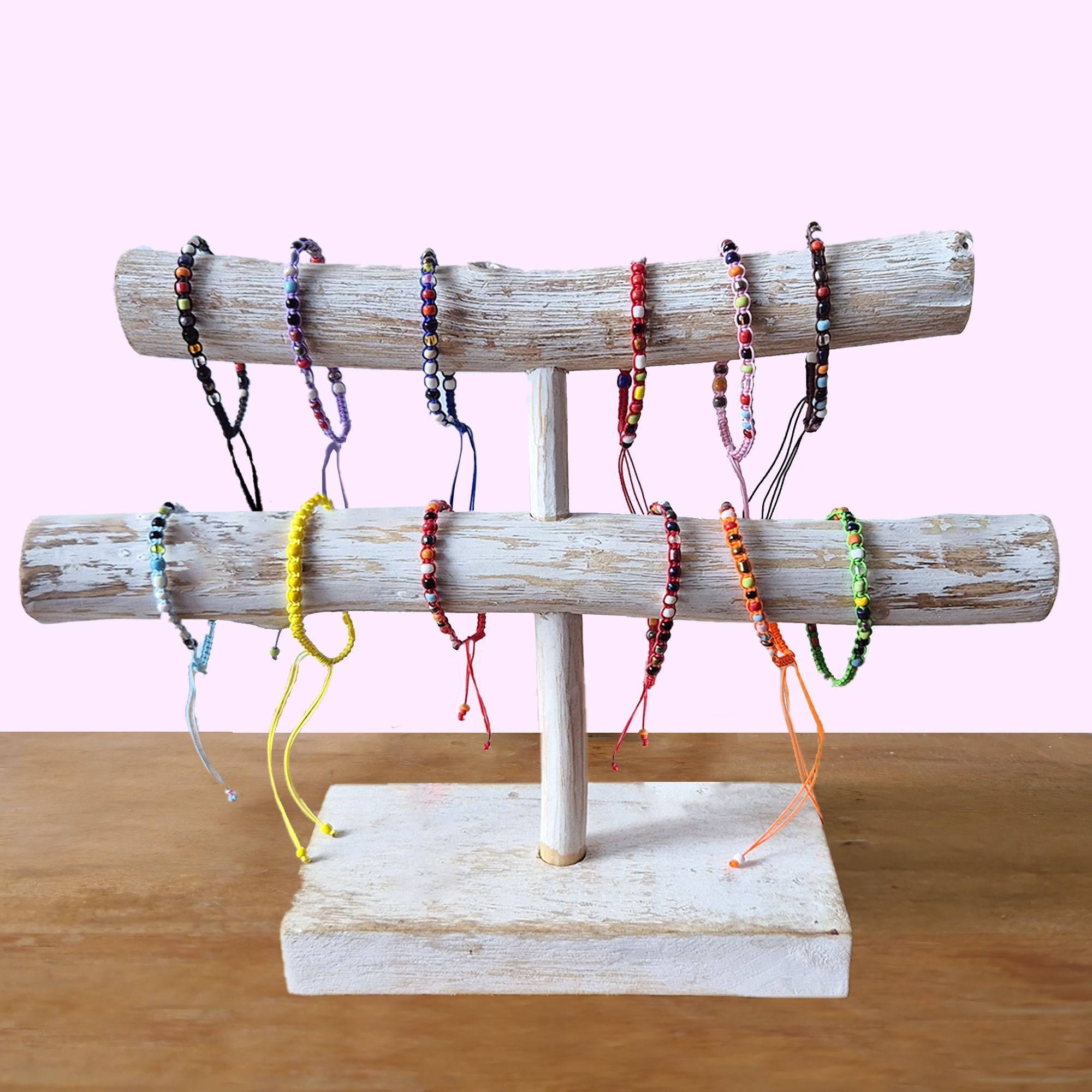 Handmade Friendship Bracelets - Tiny Forever Beads (asst) - Image 2