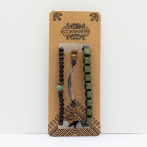 Mens Premium Bracelet Sets - Outdoor Greens (asst)