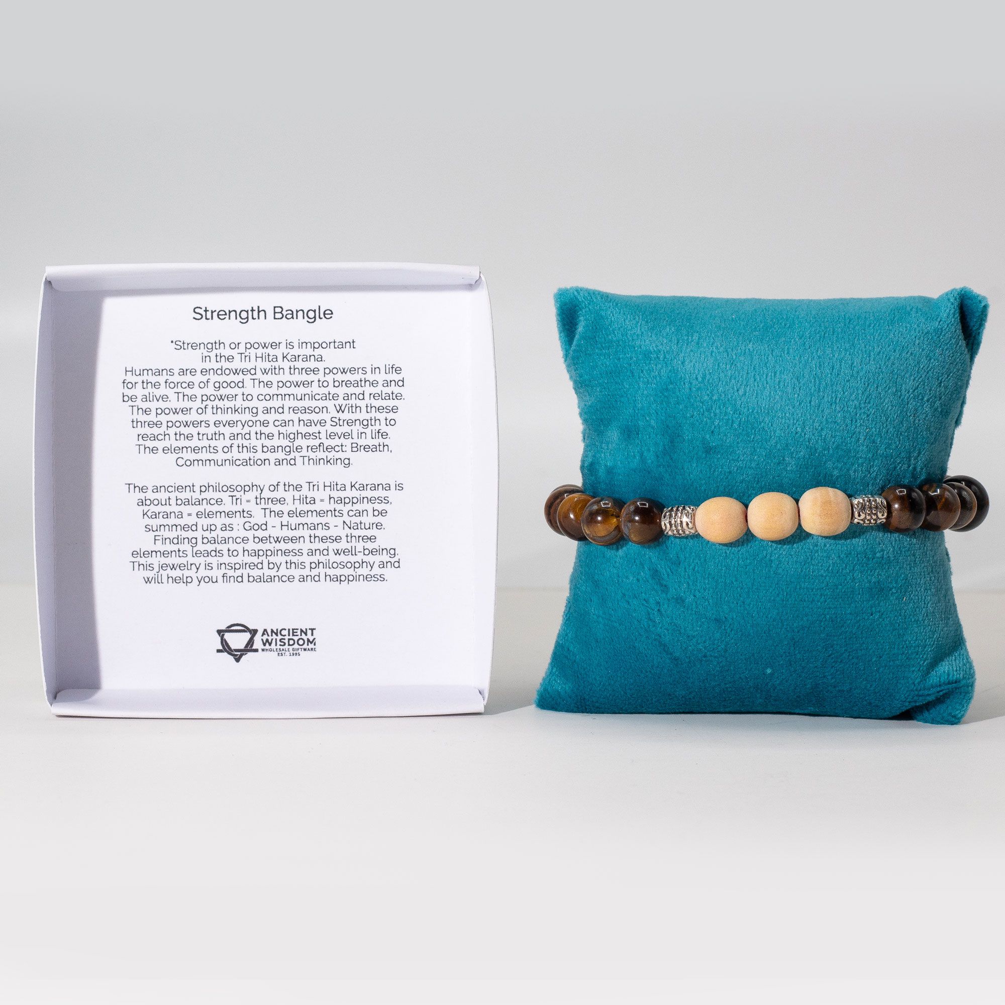 Tri Hita Karana Bangle - Strength - Image 4