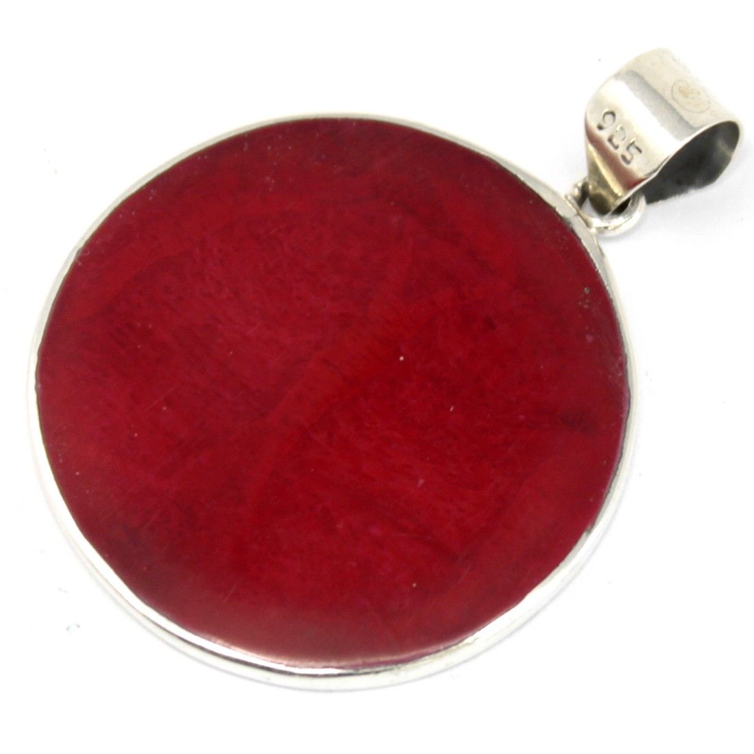 Tree of Life Silver Pendant 30mm - Coral Effect - Image 4