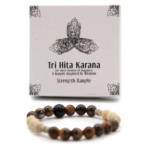 Tri Hita Karana Bangle - Strength