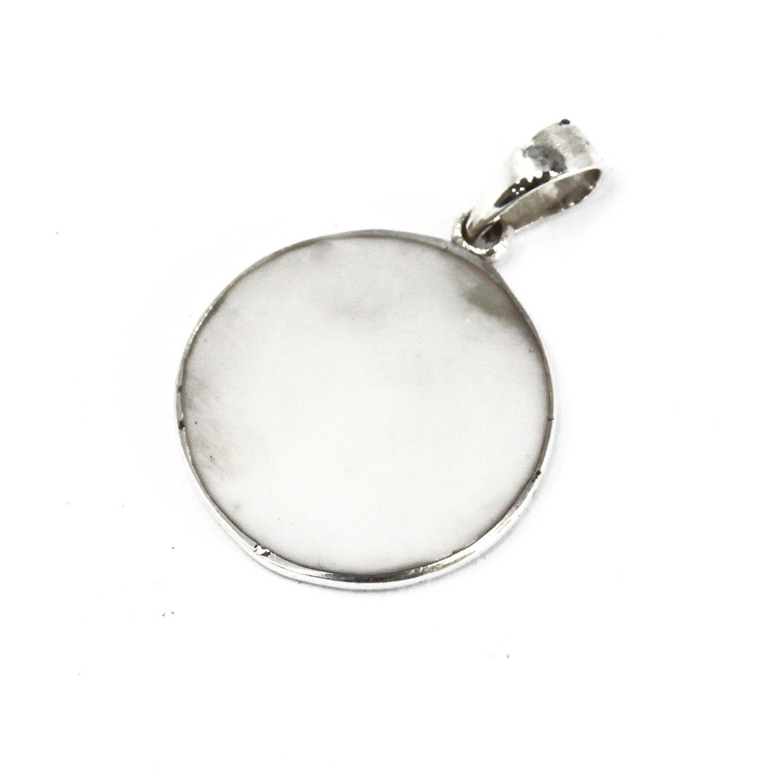 Tree of Life Silver Pendant 22mm - Mother of Pearl - Image 3