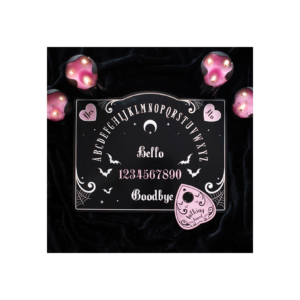 Pink and Black Talking Board