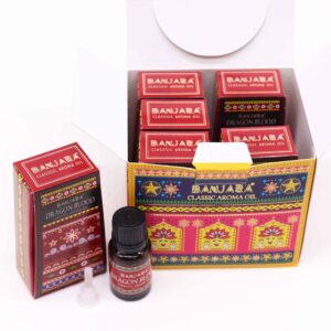 Banjara Dragons Blood fragrance oil 10ml bottle