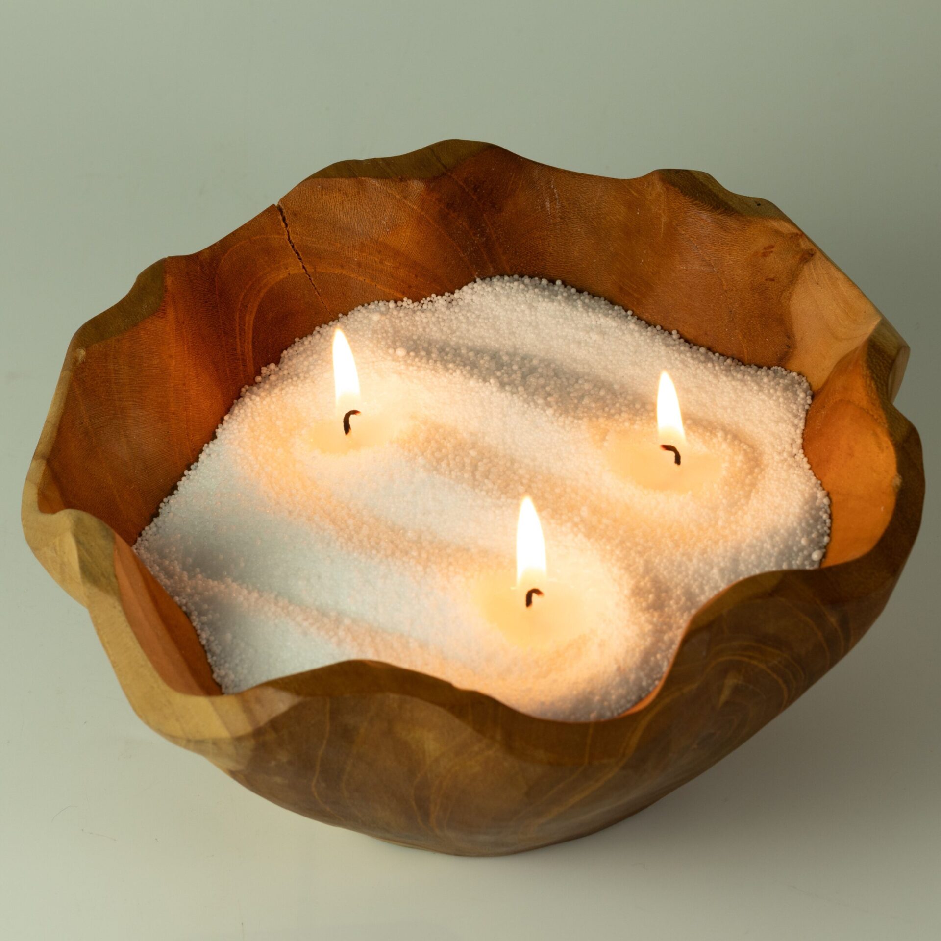 Fragranced Candle Sand - Warm Honey - Blush Bloom - 300g - Image 10