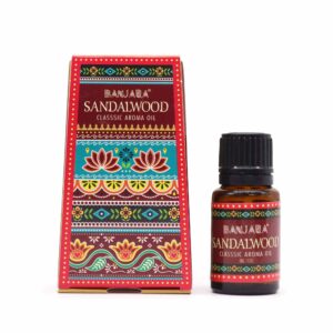 Banjara Sandalwood fragrance oil 10ml bottle