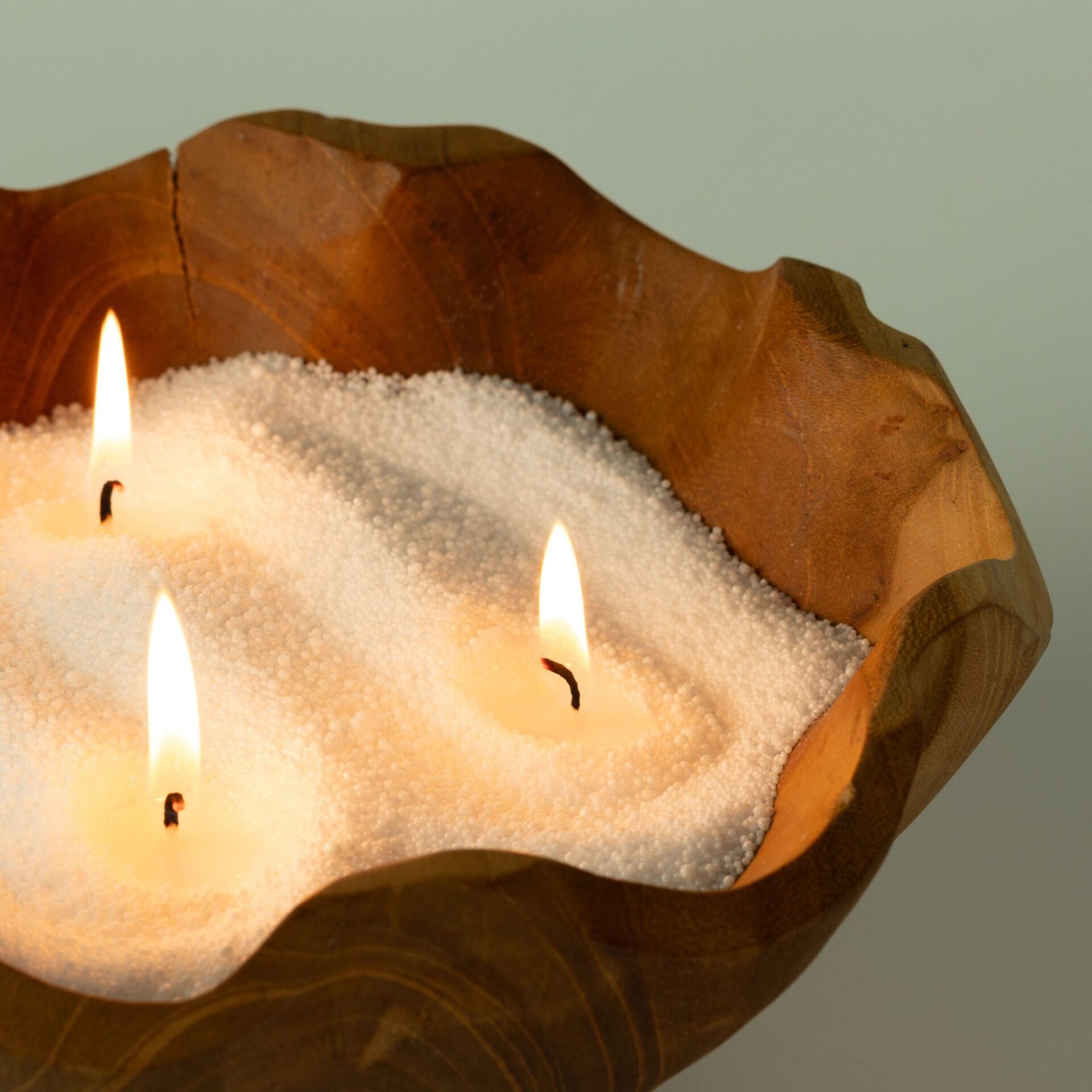 Fragranced Candle Sand - Warm Grey - Azure Noir - 300g - Image 5