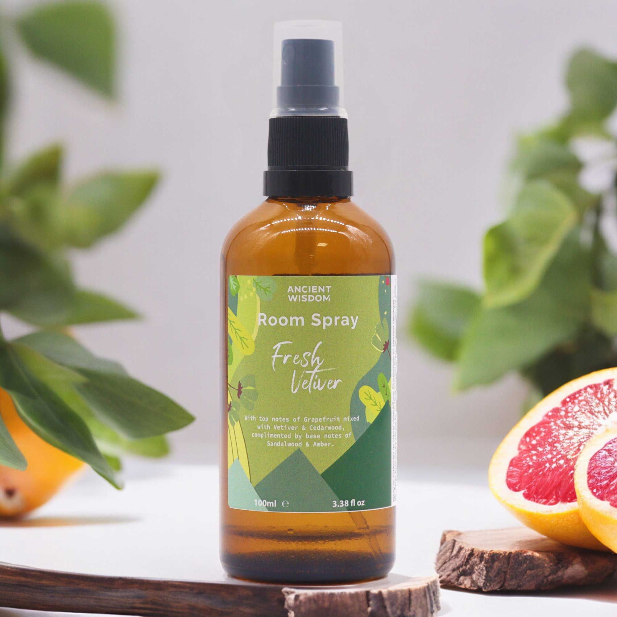 Summer Room Spray - Fresh Vetiver 100ml - Image 2