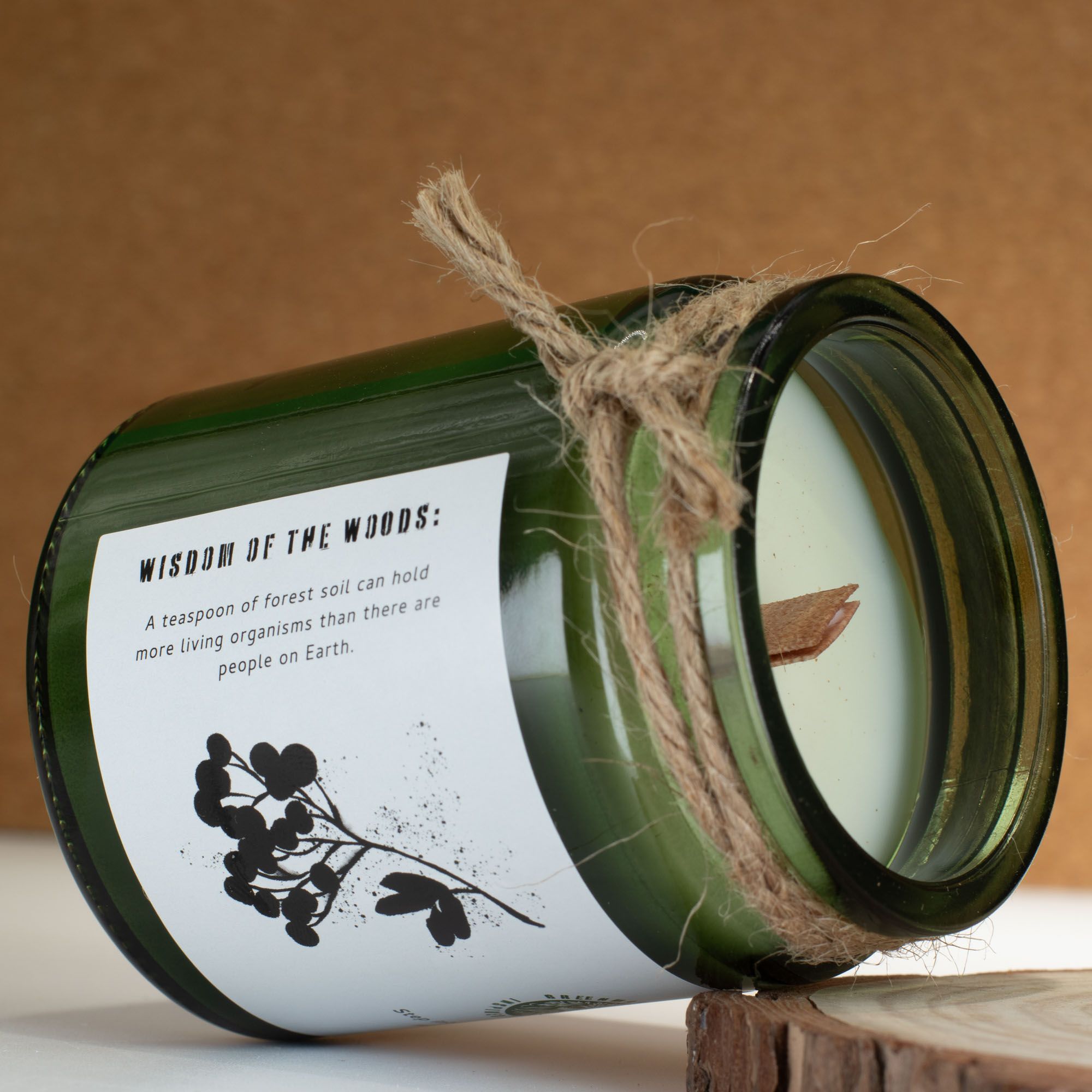Greenman Woodwick Soy Candle - Woodland Zest - Image 5