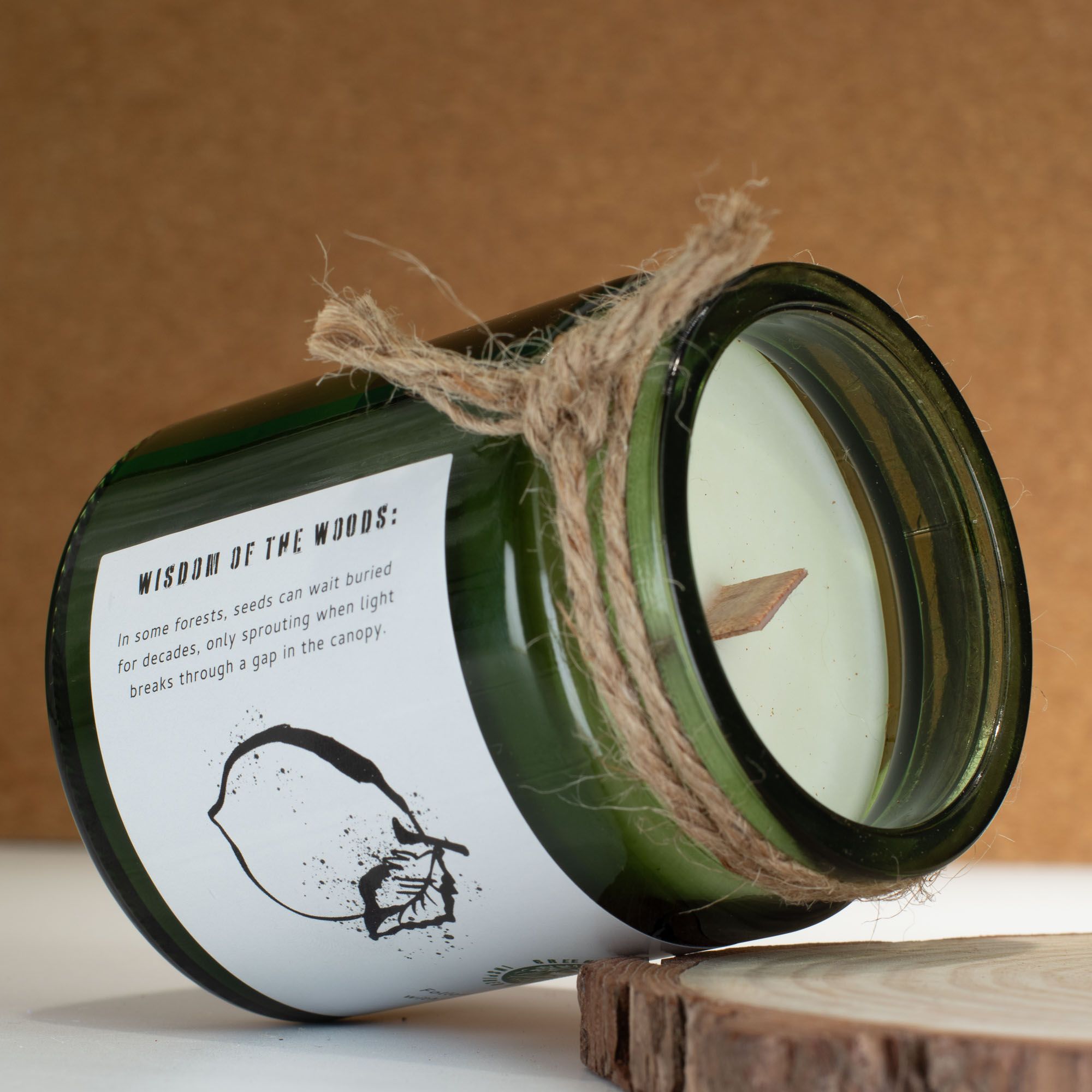 Greenman Woodwick Soy Candle - Cedar Citrus - Image 6