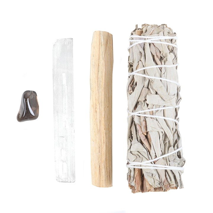 Negative Energy Smudge Kit with Hematite - Image 4