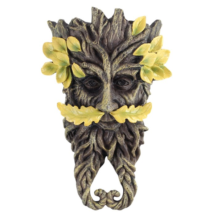 Green Man Twisted Beard Wall Plaque - Image 2