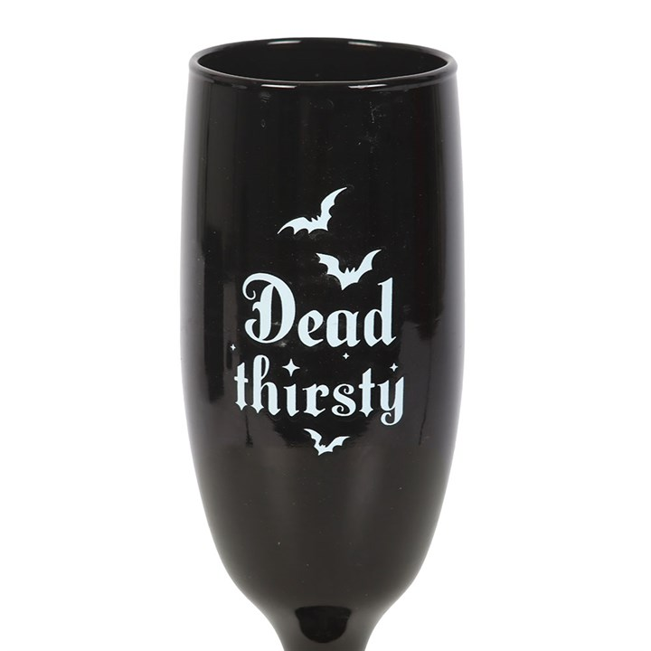 Set of 2 Dead Thirsty Champagne Flutes - Image 4