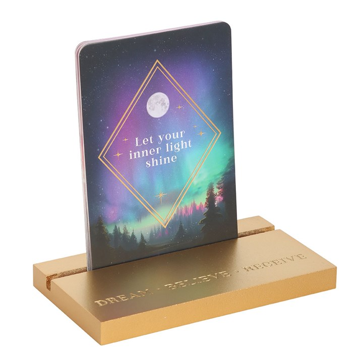 Ethereal Affirmation Cards with Wooden Stand - Image 2