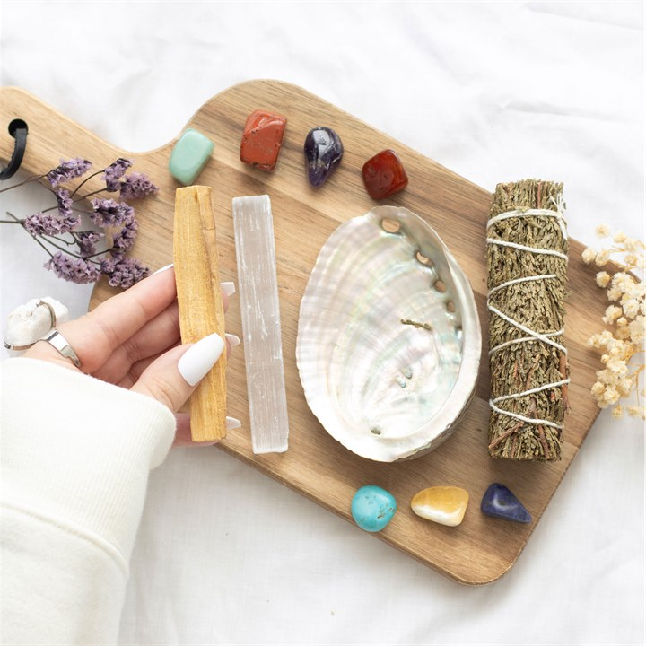 Divine Energy Smudge and Stone Wellness Kit - Image 6