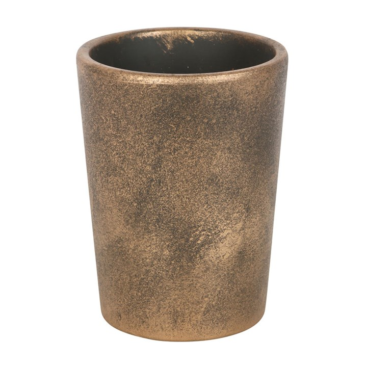 Moon Gazing Hare Bronze Terracotta Plant Pot by Lisa Parker - Image 3