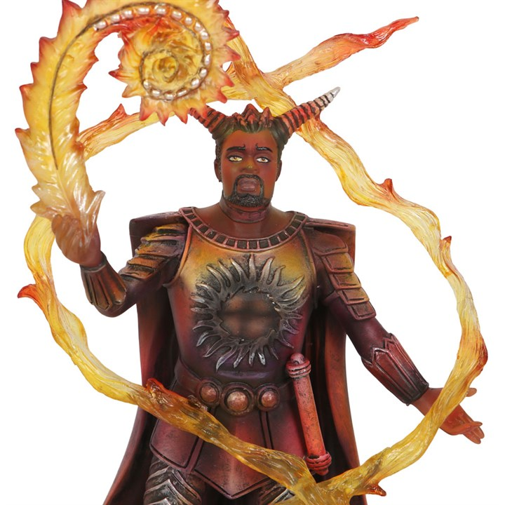 Fire Elemental Wizard Figurine by Anne Stokes - Image 5